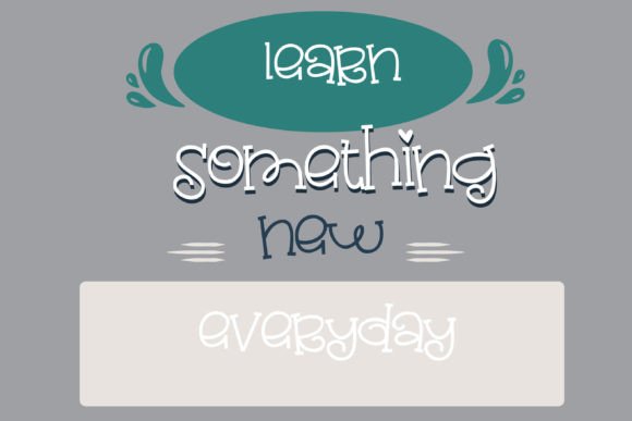 School Games Font PNG with transparent background - Preview 5