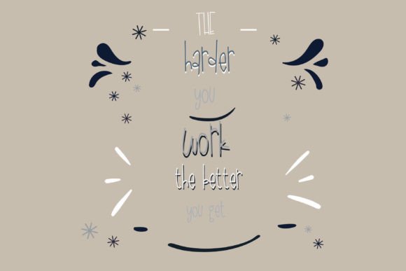 Skydivering Font PNG with transparent background - Preview 2