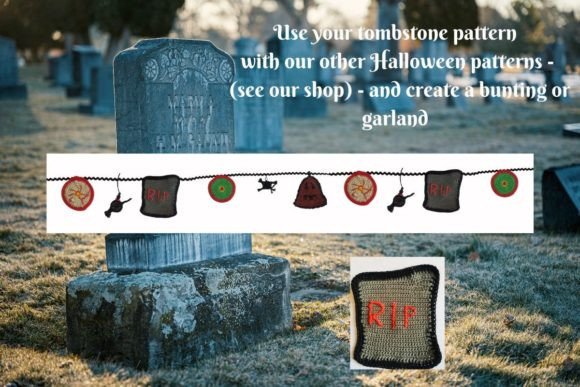 Tombstone Crochet Easy Pattern