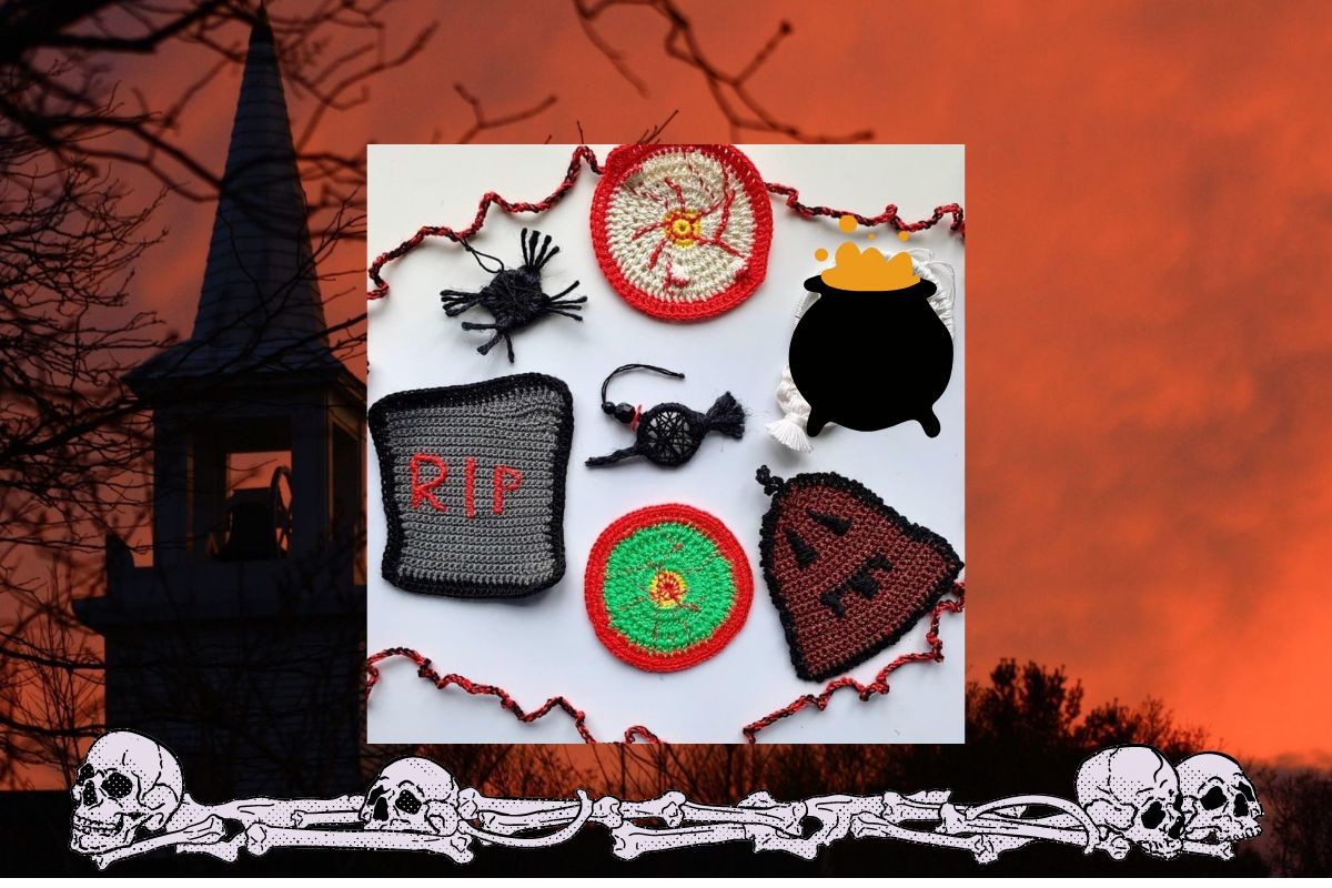 Trio Halloween Crochet Hanging Decor PDF