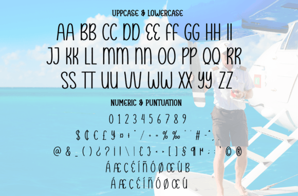 Airplane Pilots Font - Preview 6