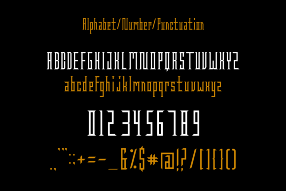 Barcones Font - Preview 1