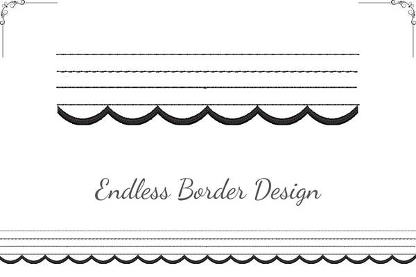 Cut Work Endless Border