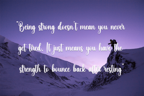 Cutting Font - Preview 4