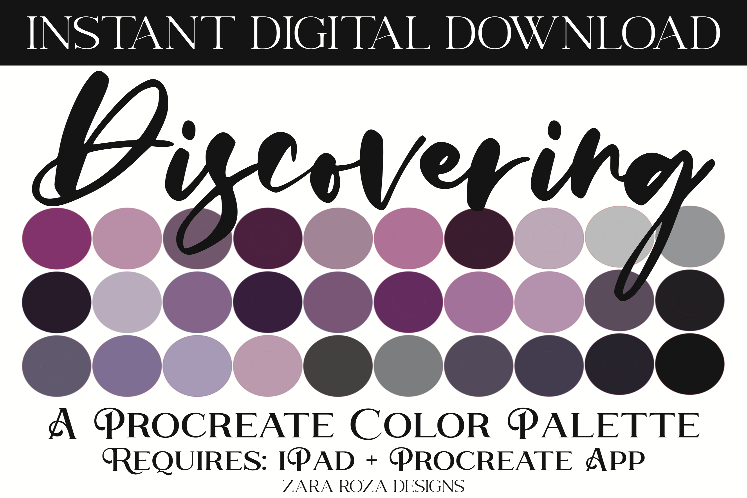 Discovering Procreate Color Palette