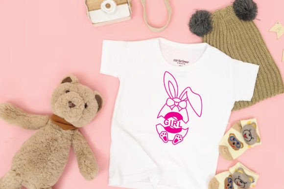 Easter Rabbit Egg Font PNG with transparent background - Preview 1