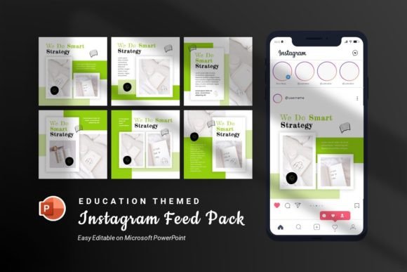 Education Instagram Feed Template Graphic by rexregum · Creative Fabrica