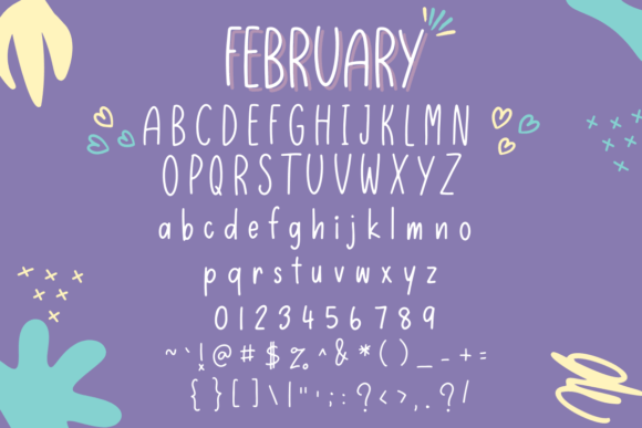 February Font - Preview 4