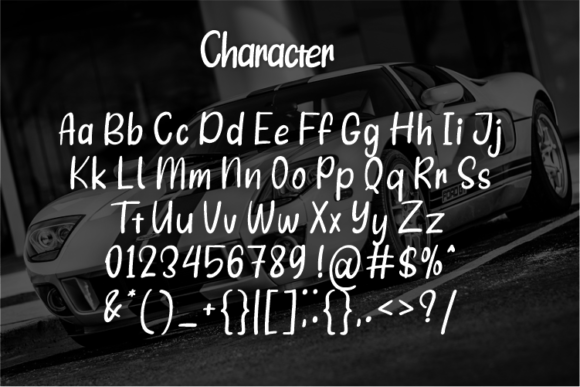 Maryo Syetan Font PNG with transparent background - Preview 1