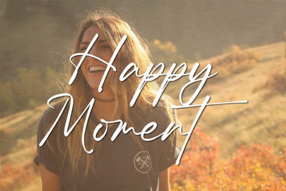 Onefineday Font PNG with transparent background - Preview 4