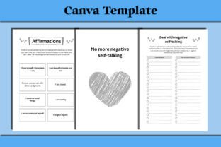 Self Love Workbook Canva Templates Graphic by munjixpro · Creative Fabrica