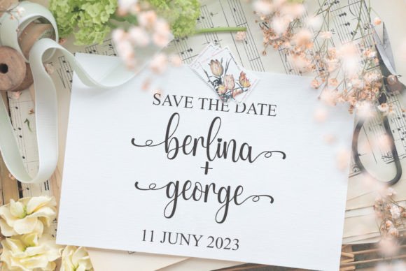 Beautiful Font - Preview 1