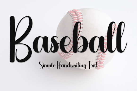Baseball Script & Handwritten Font By william jhordy