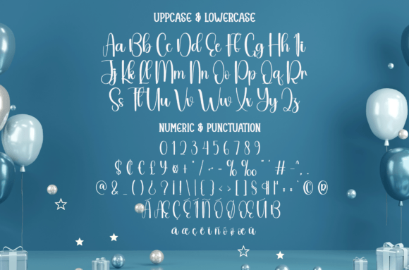 Blue Font - Preview 6