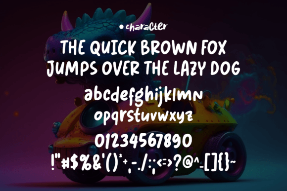 Kidomo Font PNG with transparent background - Preview 1