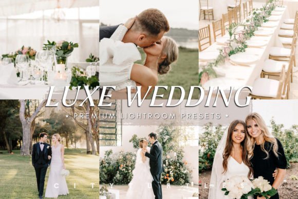 Luxe Wedding Lightroom Presets Pack