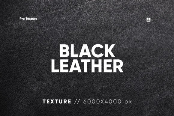 20 Black Leather Textures HQ