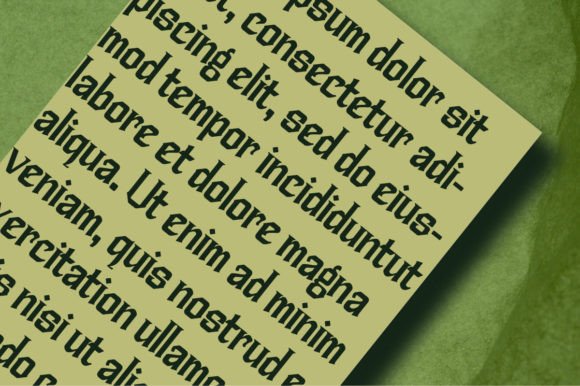 Agenthera Font - Preview 2