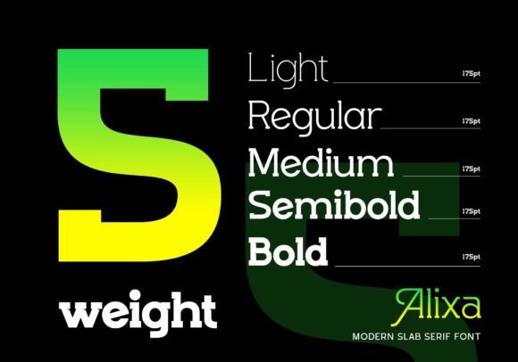 Alixa Font PNG with transparent background - Preview 2