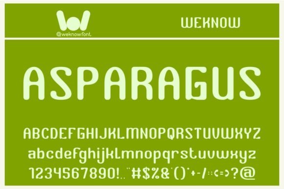 Barbecue Font - Preview 3