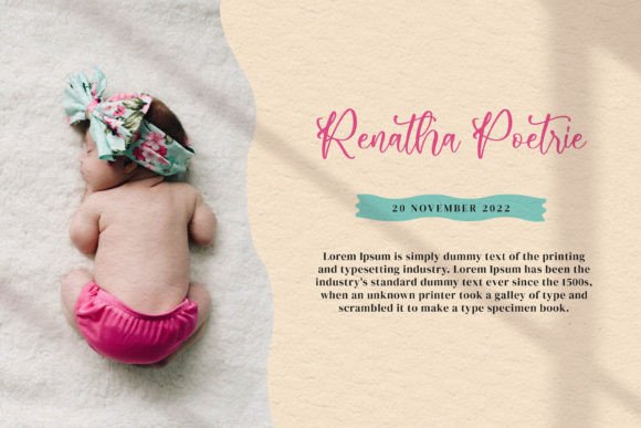 Beautiful Natural Font - Preview 2