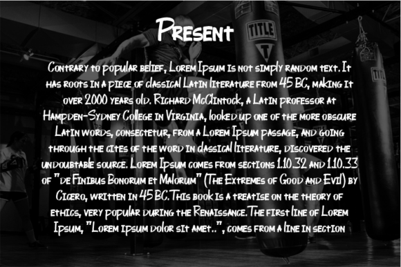 Bimaseno Font - Preview 2