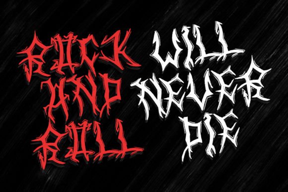Black Dreams Font - Preview 2
