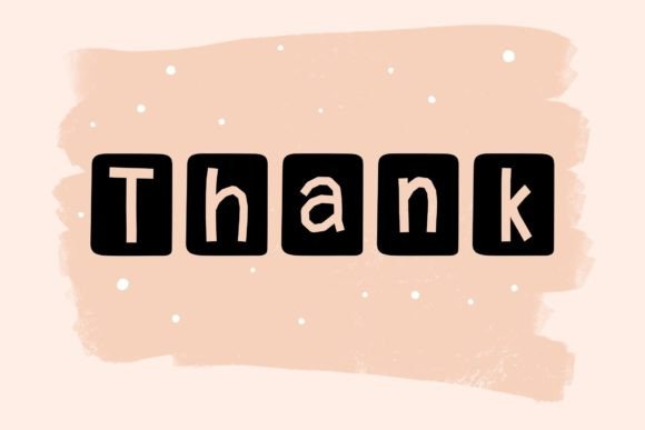 Black Mini Card Font - Preview 5