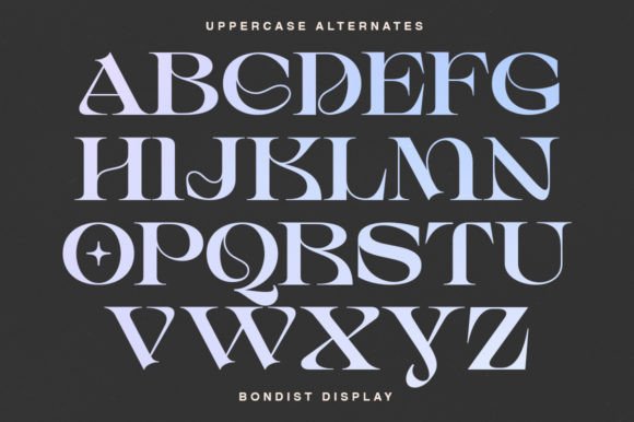 Bondist Display Font - Preview 2