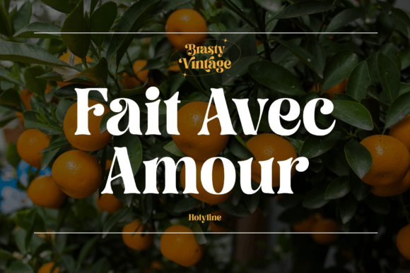 Brasty Vintage Font - Preview 4