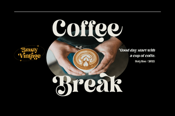 Brasty Vintage Font - Preview 5