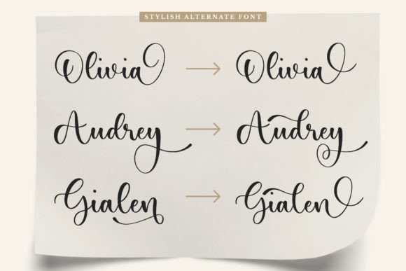 Bregitwon Font - Preview 2