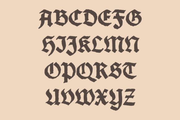Cap’n Dreadful Font - Preview 4