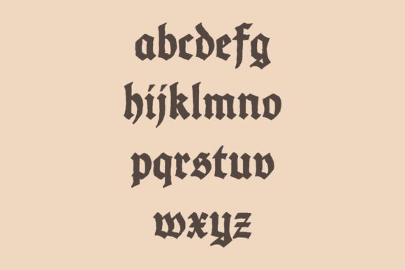 Cap’n Dreadful Font - Preview 5