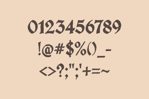 Cap’n Dreadful Font - Preview 6