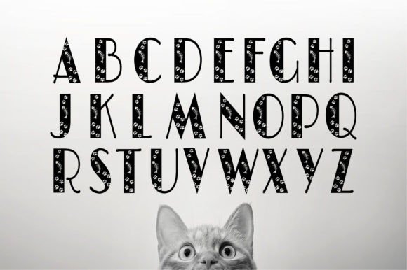 Cat Font - Preview 1