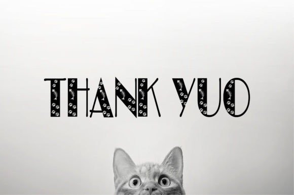 Cat Font - Preview 3