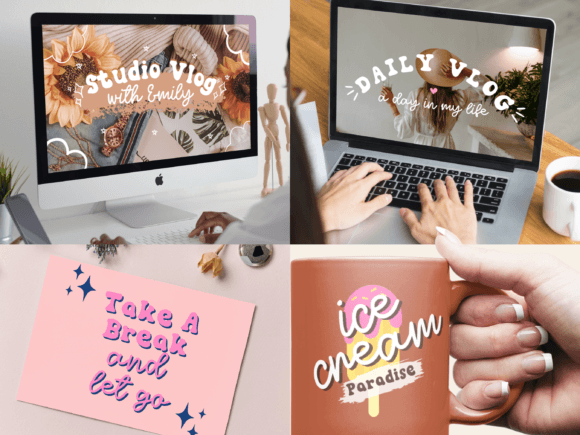 Cherry Blossom Font - Preview 1