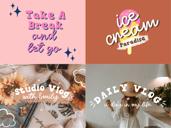 Cherry Blossom Font - Preview 4
