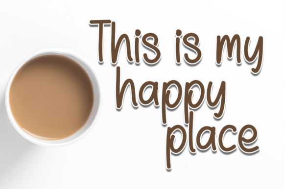Coffee Milk Font - Preview 1