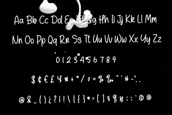 Coffee Milk Font - Preview 5