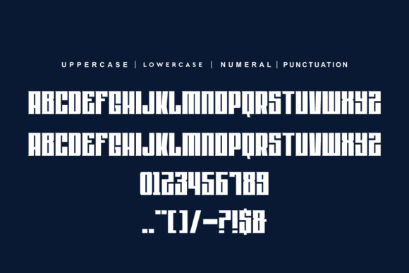 Darkines Font PNG with transparent background - Preview 3