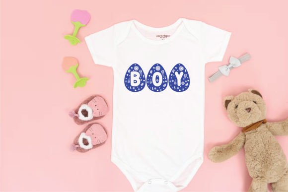 Easter Egg Decorative Font - Preview 1