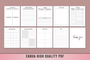 Editable Vision Board Planner for Canva Graphic by Shumaya · Creative ...