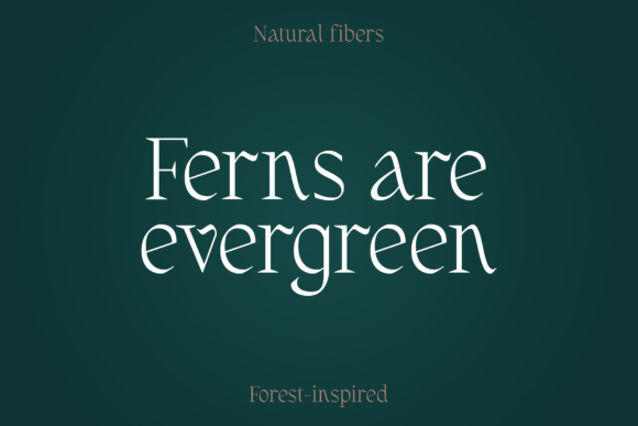 Fernhead Font - Preview 5