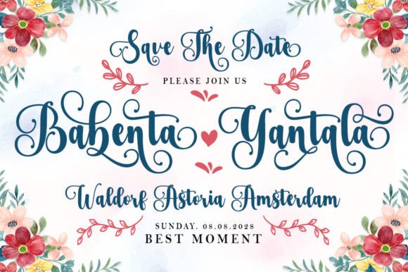 Gahista Font - Preview 2