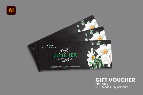 Gift Voucher Template Design