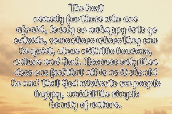 Glow Font - Preview 5