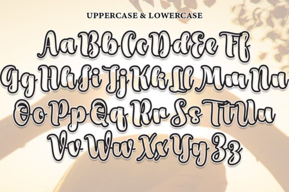 Glow Font - Preview 6