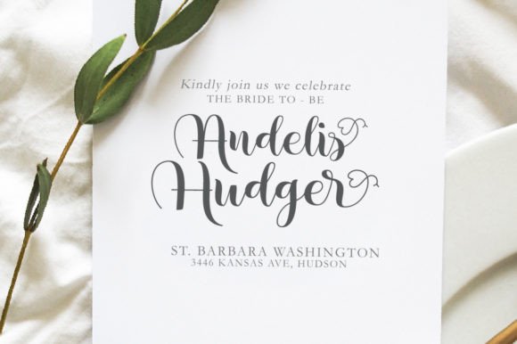 Hello Cherlie Font - Preview 1
